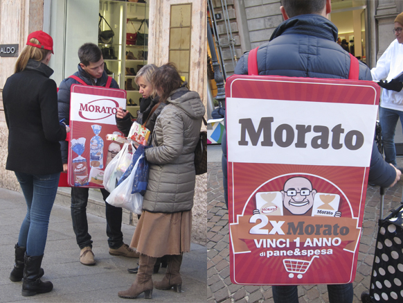 Street marketing - Morato Pane
